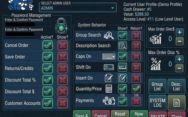 User Access & Security Permissions